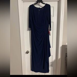 Alex Evenings Navy Blue Women's Dress